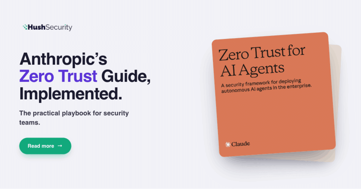 The Anthropic Zero Trust Guide Is Excellent. Here Is What You Need to Implement It.